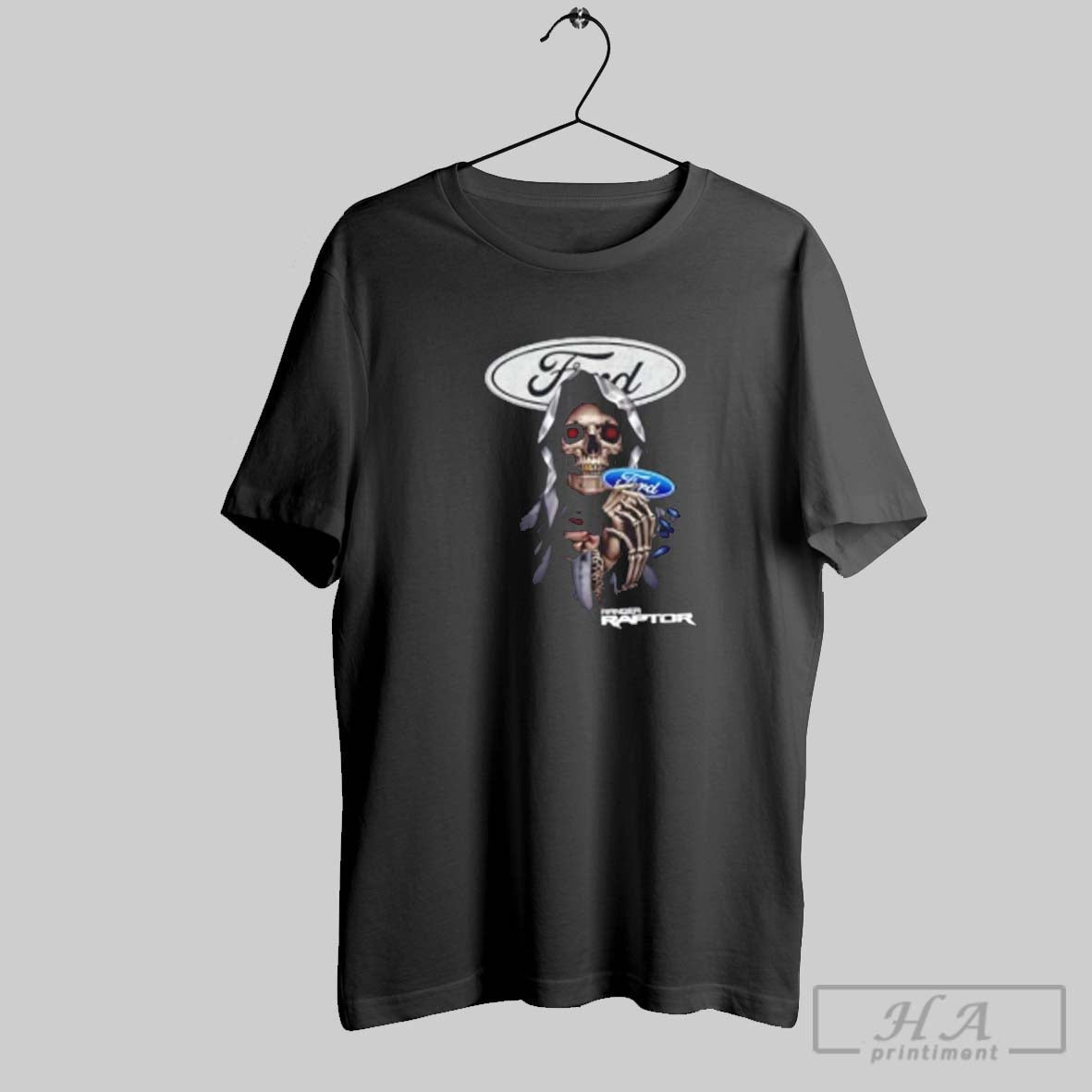 Skeleton Ford Ranger Raptor Tank Top Retro Collection