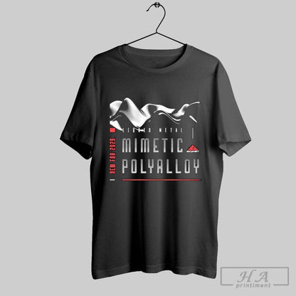 Skynet Mimetec Polyalloy Liquid Metal New 2029 Shirt Authentic Look