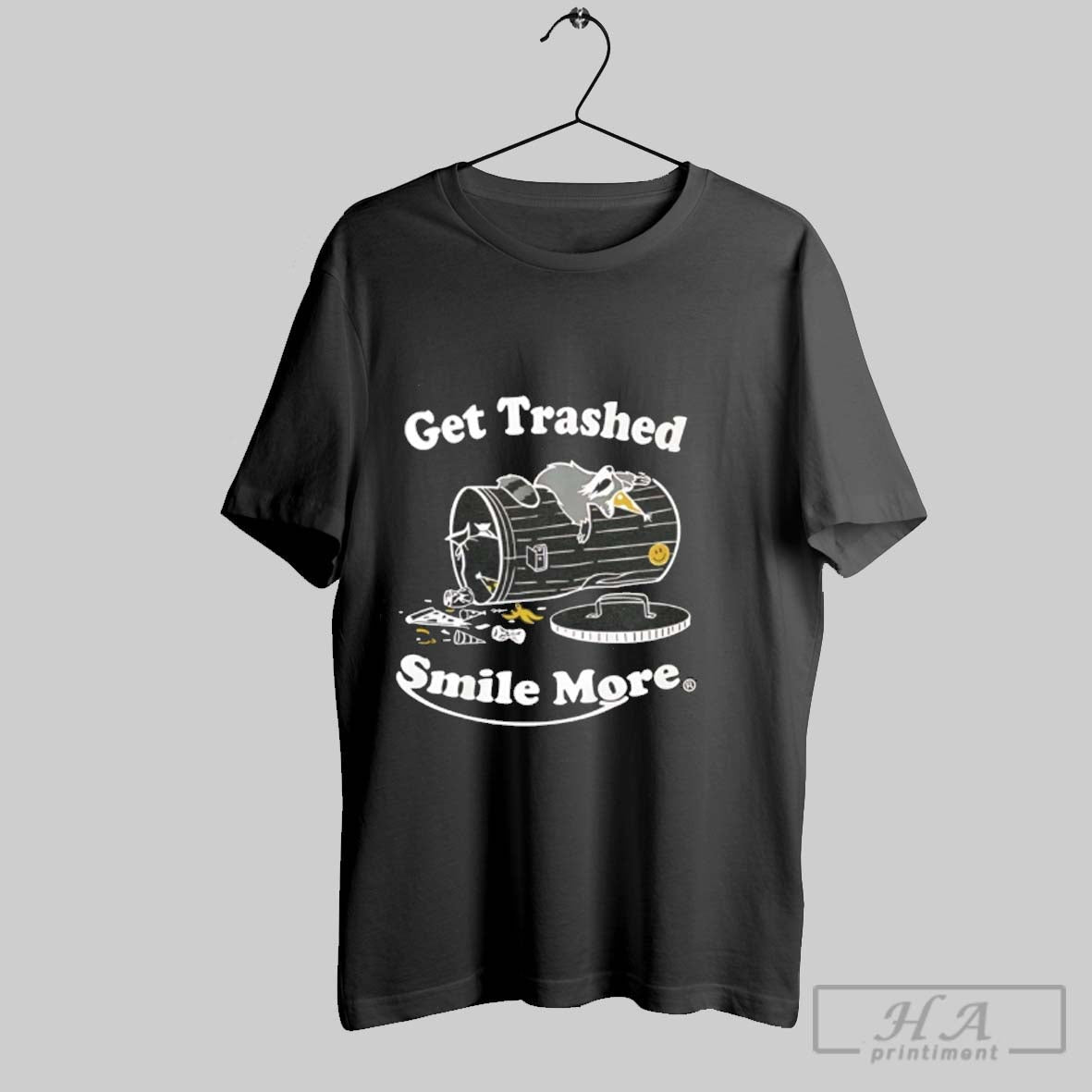 Smile More Get Trashed Sweatshirt Stylish Outfit