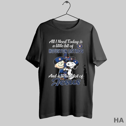 Snoopy And Charlie Brown All I Need Today Is Little Bit Houston Long