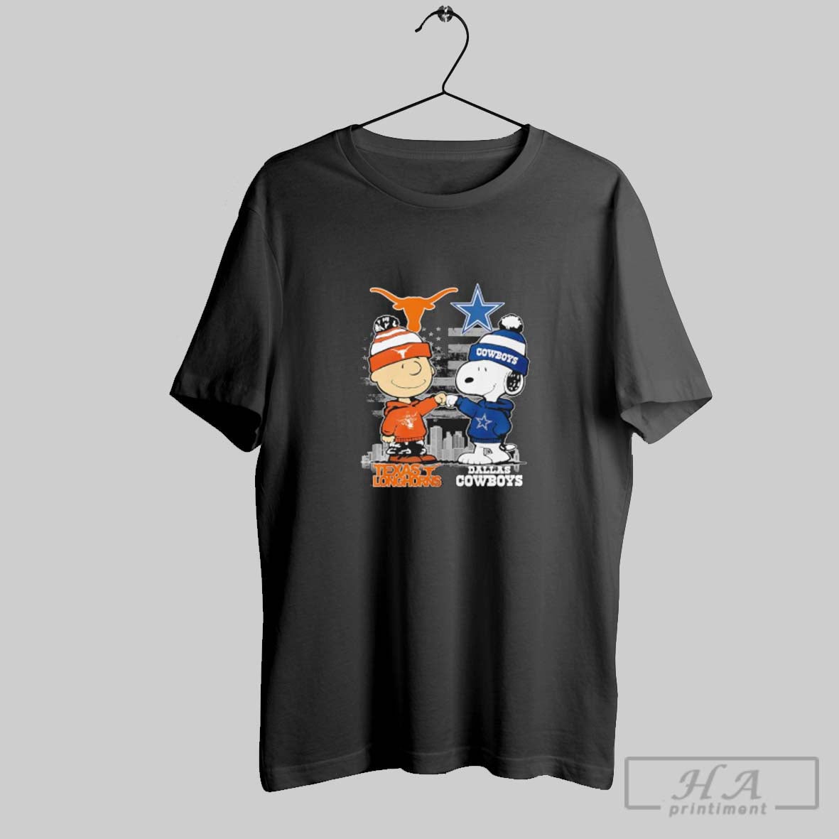 Snoopy Fist Bump Charlie Brown Dallas Cowboys And Texas Longhorns