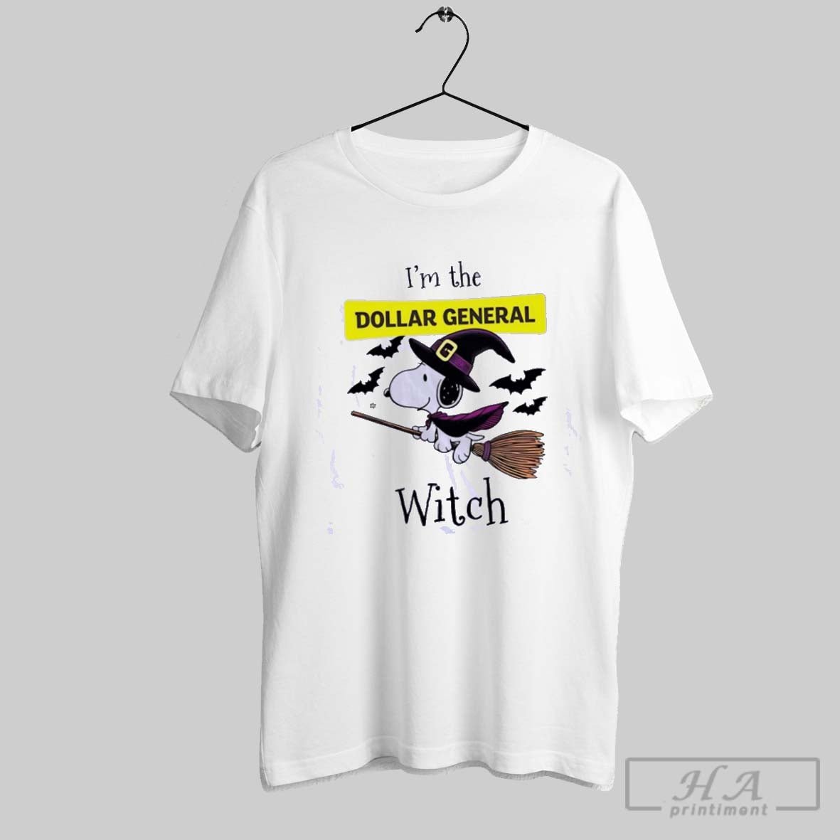 Snoopy Im Dollar General Witch Halloween Sweatshirt Vintage Gift