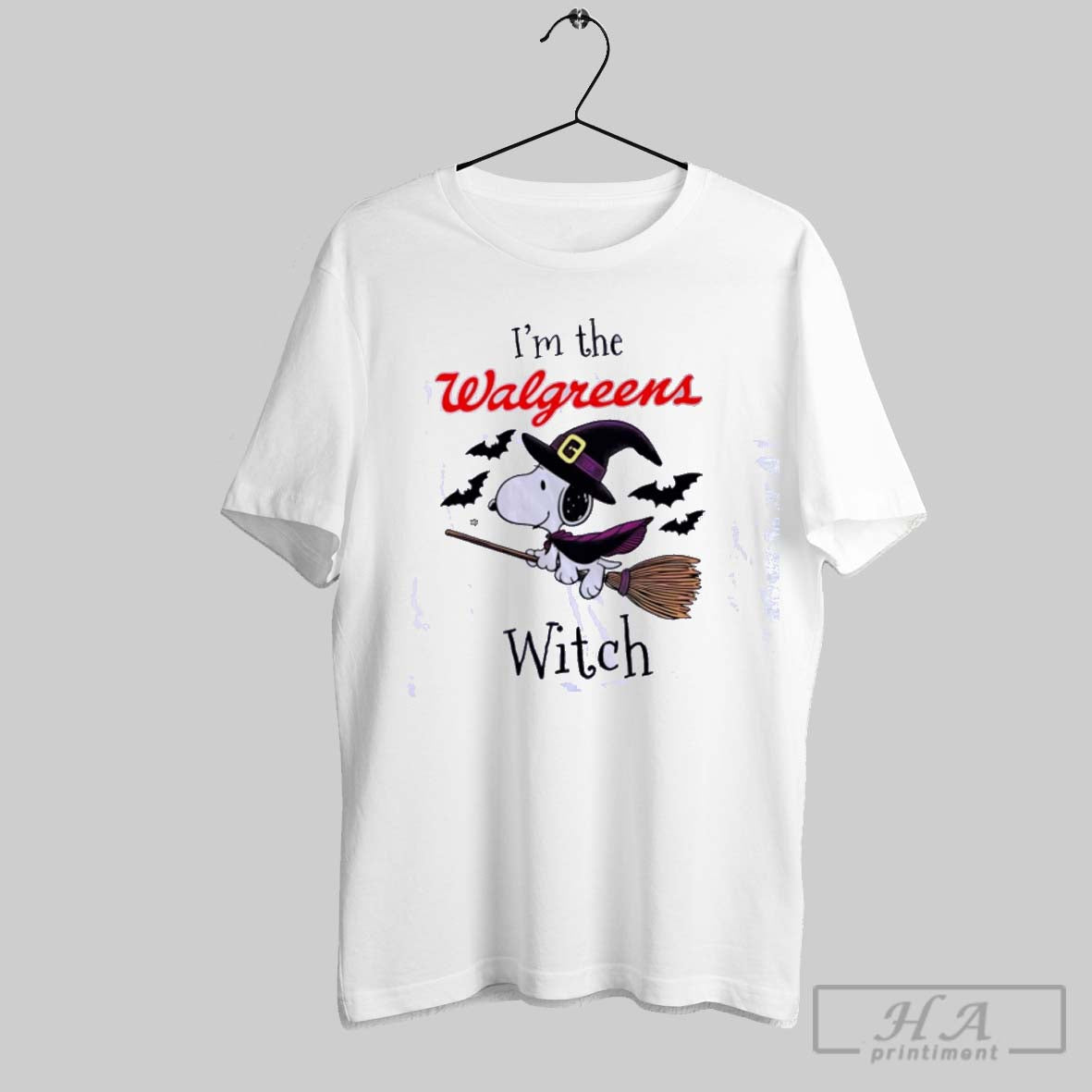 Snoopy Im Walgreens Witch Halloween Long Sleeve Elegant Gift