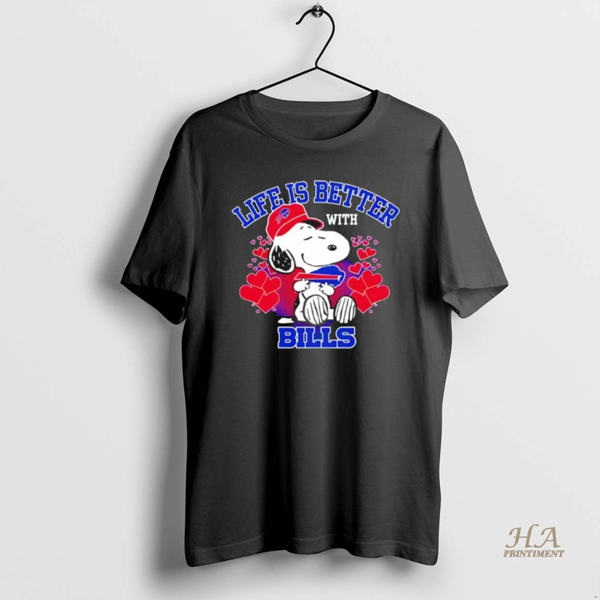Snoopy Life Is Better Buffalo Bills Shirt Stylish Look