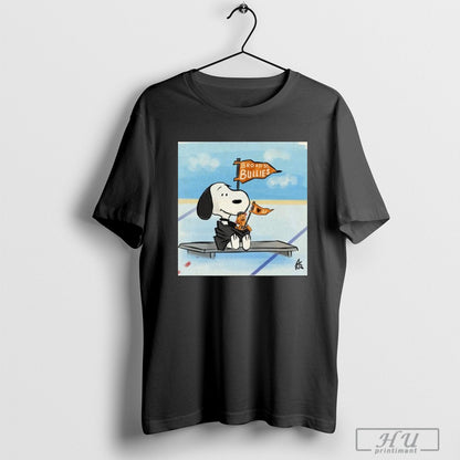 Snoopy Philadelphia Flyers Broad St Bullies Flag 2024 Shirt Vintage