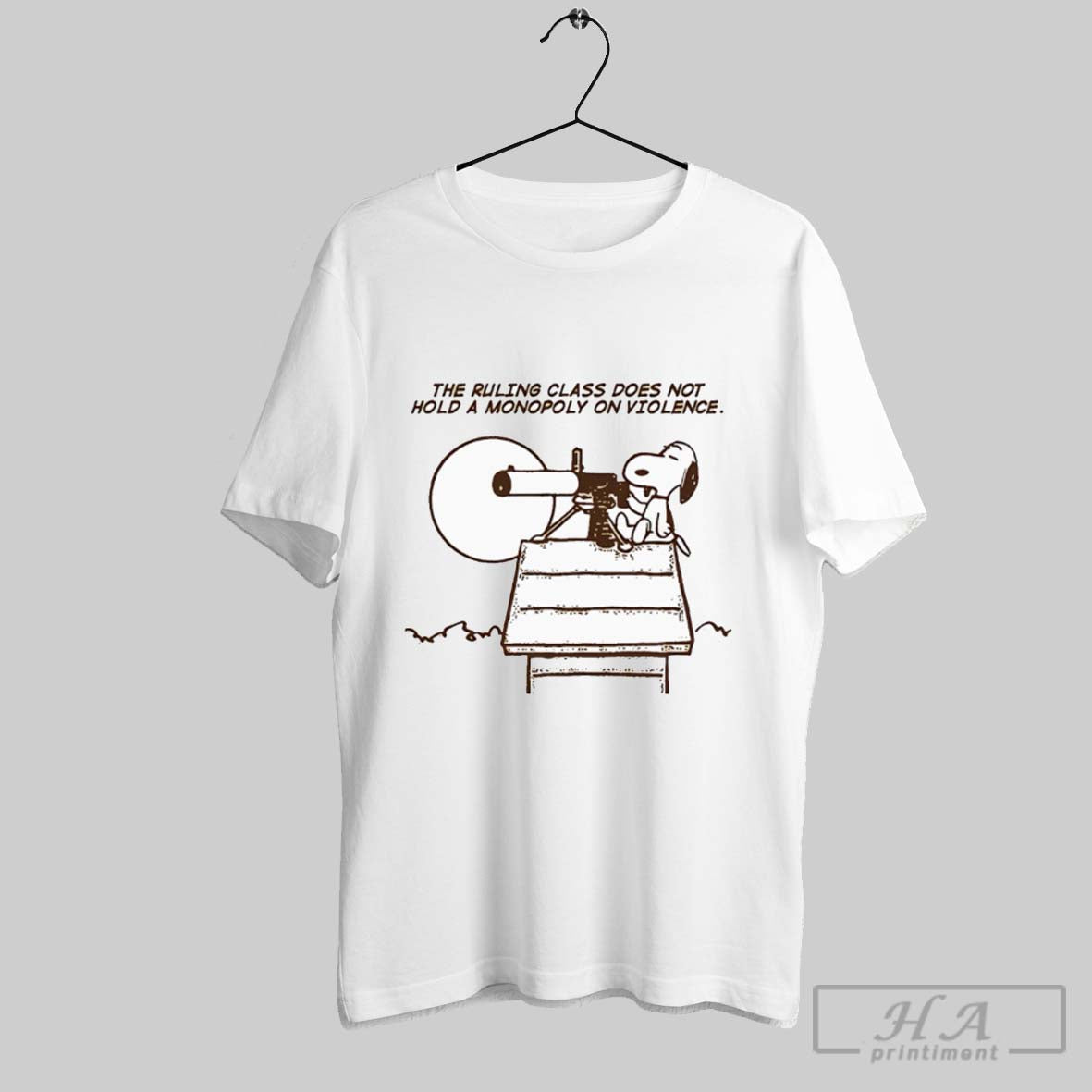 Snoopy Ruling Class Does Not Hold Monopoly Violence Sweatshirt