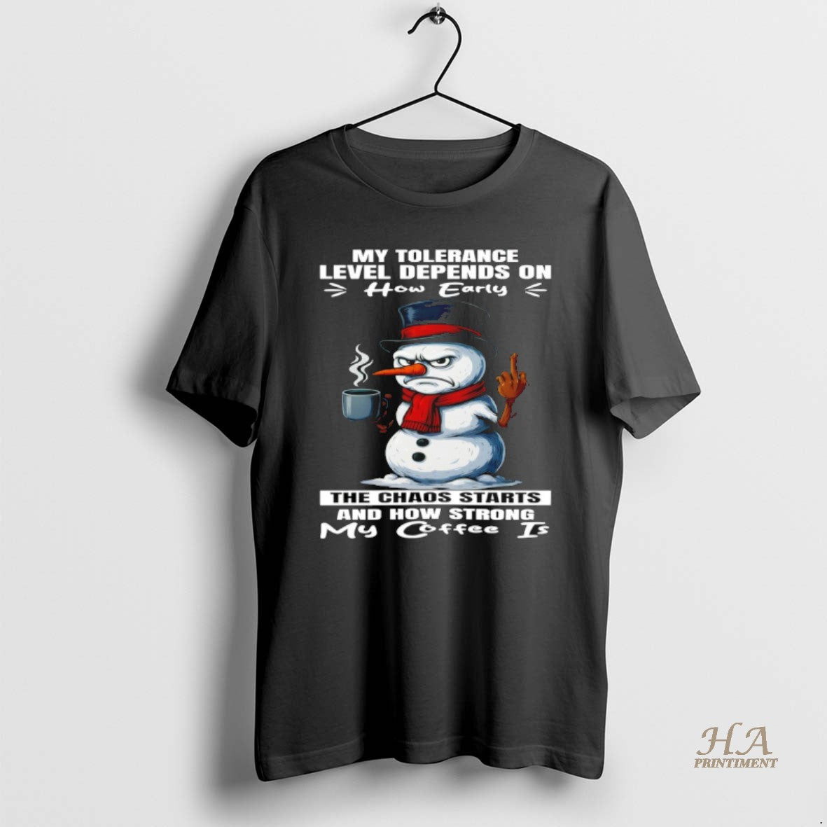 Snowman My Tolerance Level Depends How Early Chaos Starts And How