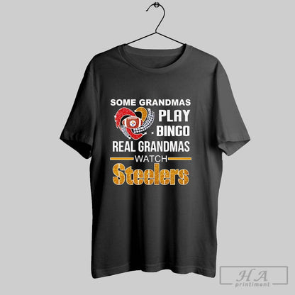 Some Grandmas Play Bingo Real Grandmas Watch Steelers Tank Top