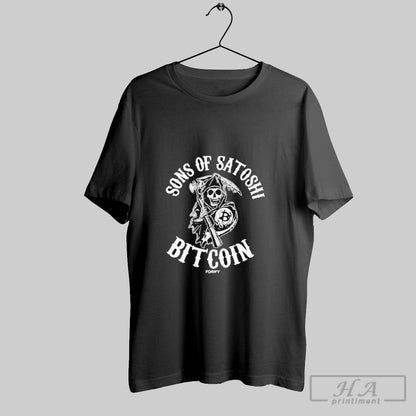Sons Satoshi Bitcoin Forify Grim Reaper Tank Top Vintage Art
