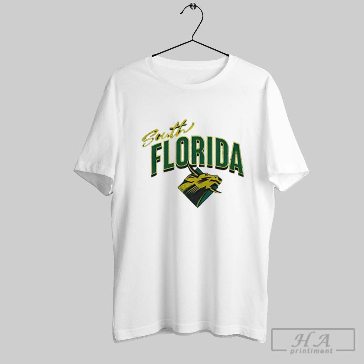 South Florida Strong Usf Robo Bull Mascot Logo Shirt Classic Look