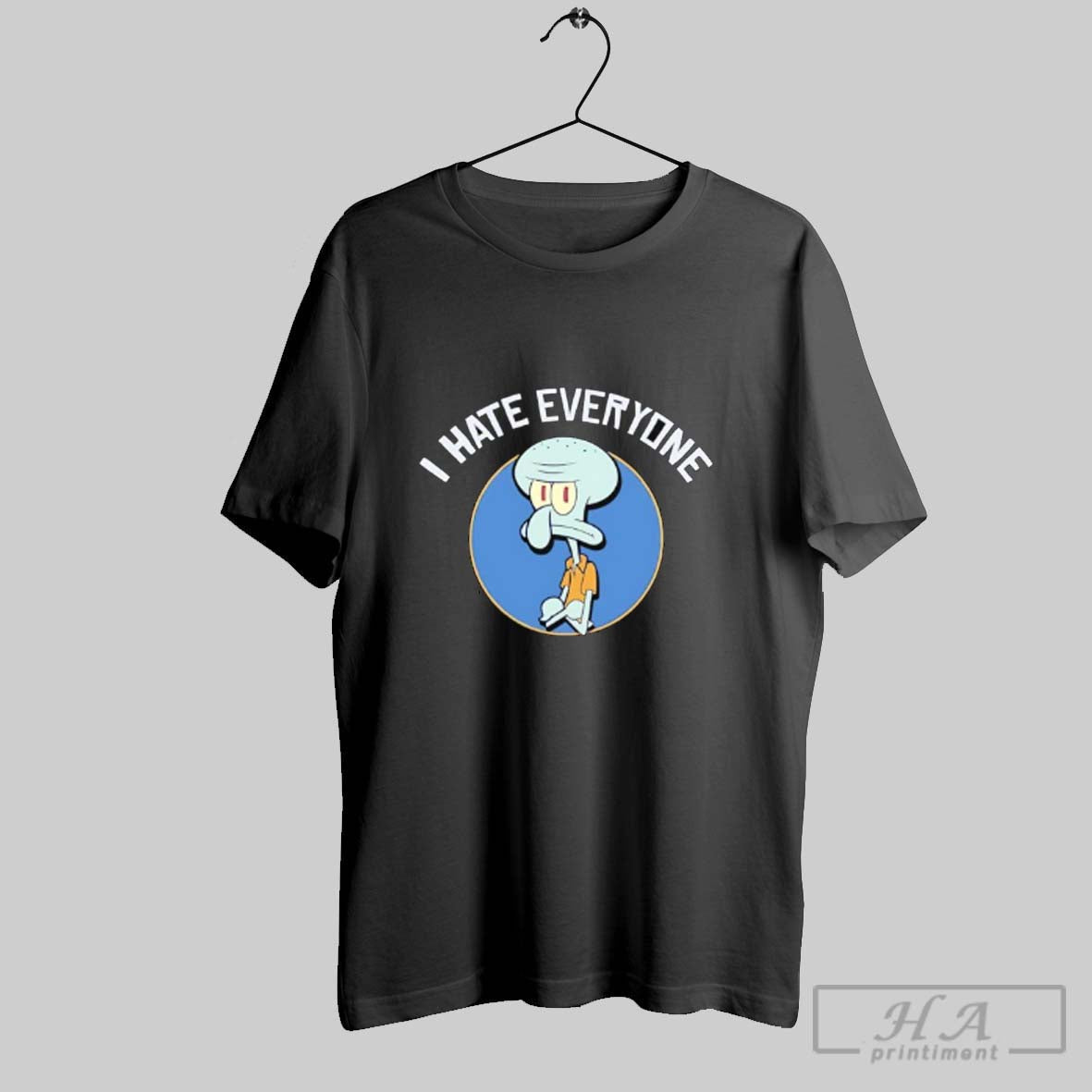 Squidward Tentacles I Hate Everyone Long Sleeve Exclusive Style