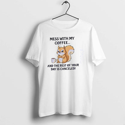 Squirrel Mess Coffee And Rest Your Day Classictshirt Tank Top Premium