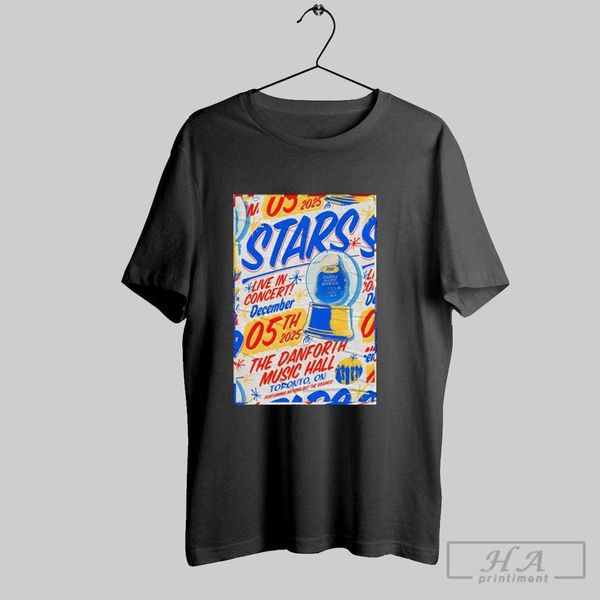 Stars December 5 2025 Danforth Music Hall Toronto Shirt Exclusive