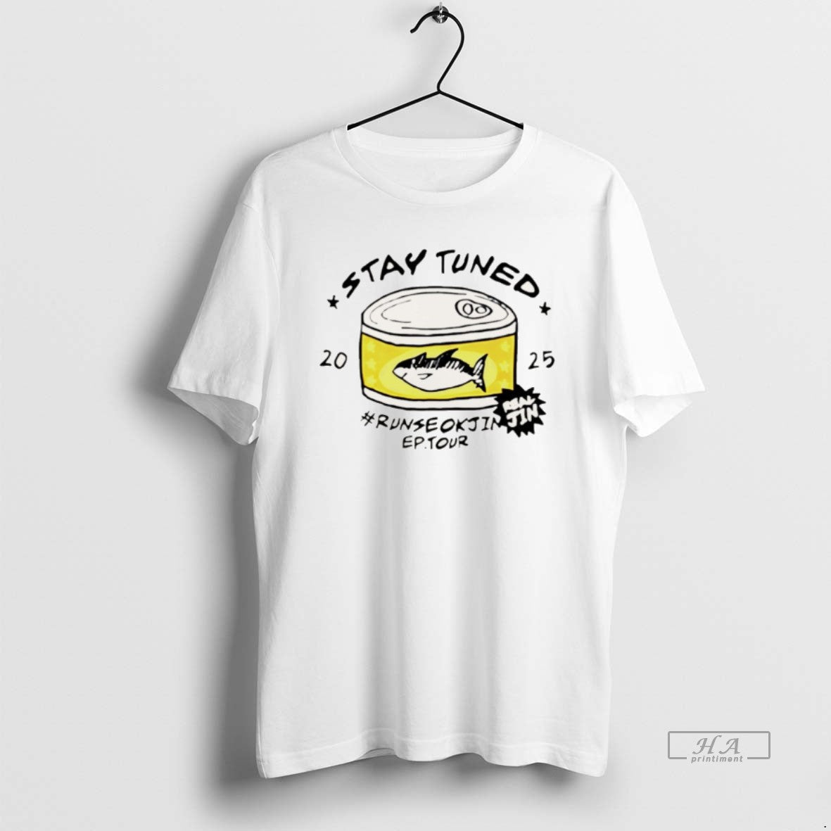Stay Tuned Run Seokjin Ep Tour Real Jin 2025 TShirt Trendy Outfit