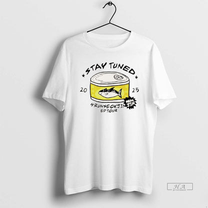 Stay Tuned Run Seokjin Ep Tour Real Jin 2025 TShirt Trendy Outfit