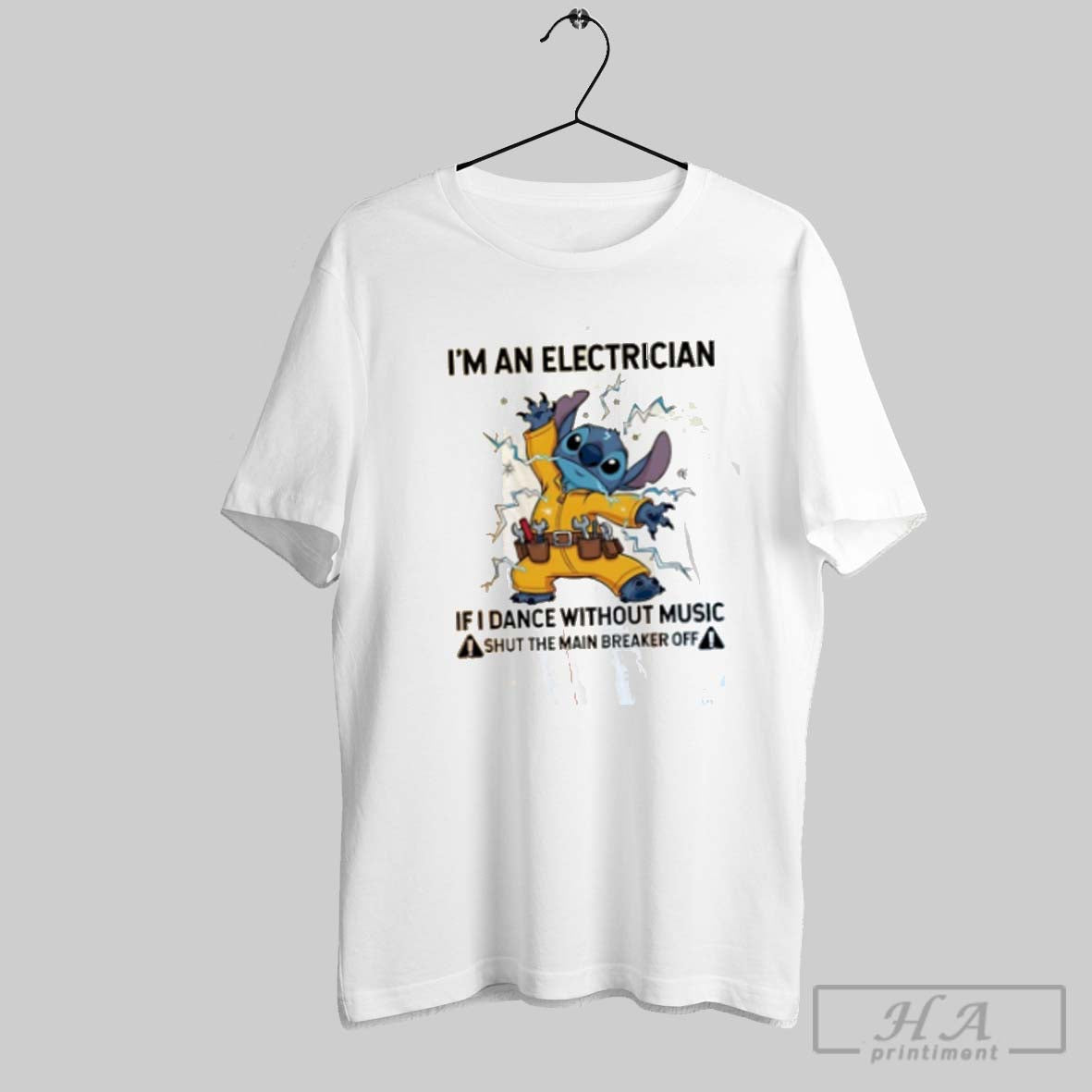 Stitch Im Electrician If I Dance Without Music Shut Main Breaker Off