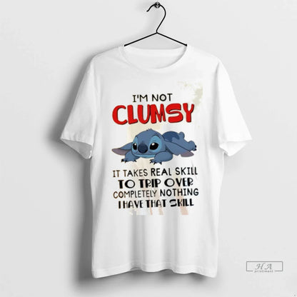 Stitch Im Not Clumsy It Takes Real Skill To Trip Over Completely