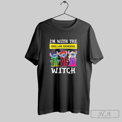 Stitch X Sanderson Sisters Im Dollar General Logo Witch Halloween