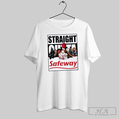 Straight Outta Safeway Horror Movies Halloween Long Sleeve Designer
