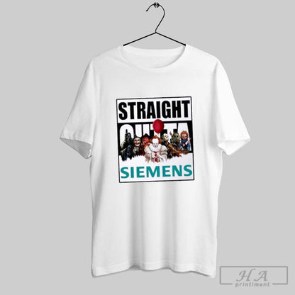 Straight Outta Siemens Horror Movies Halloween Tank Top Vintage Design