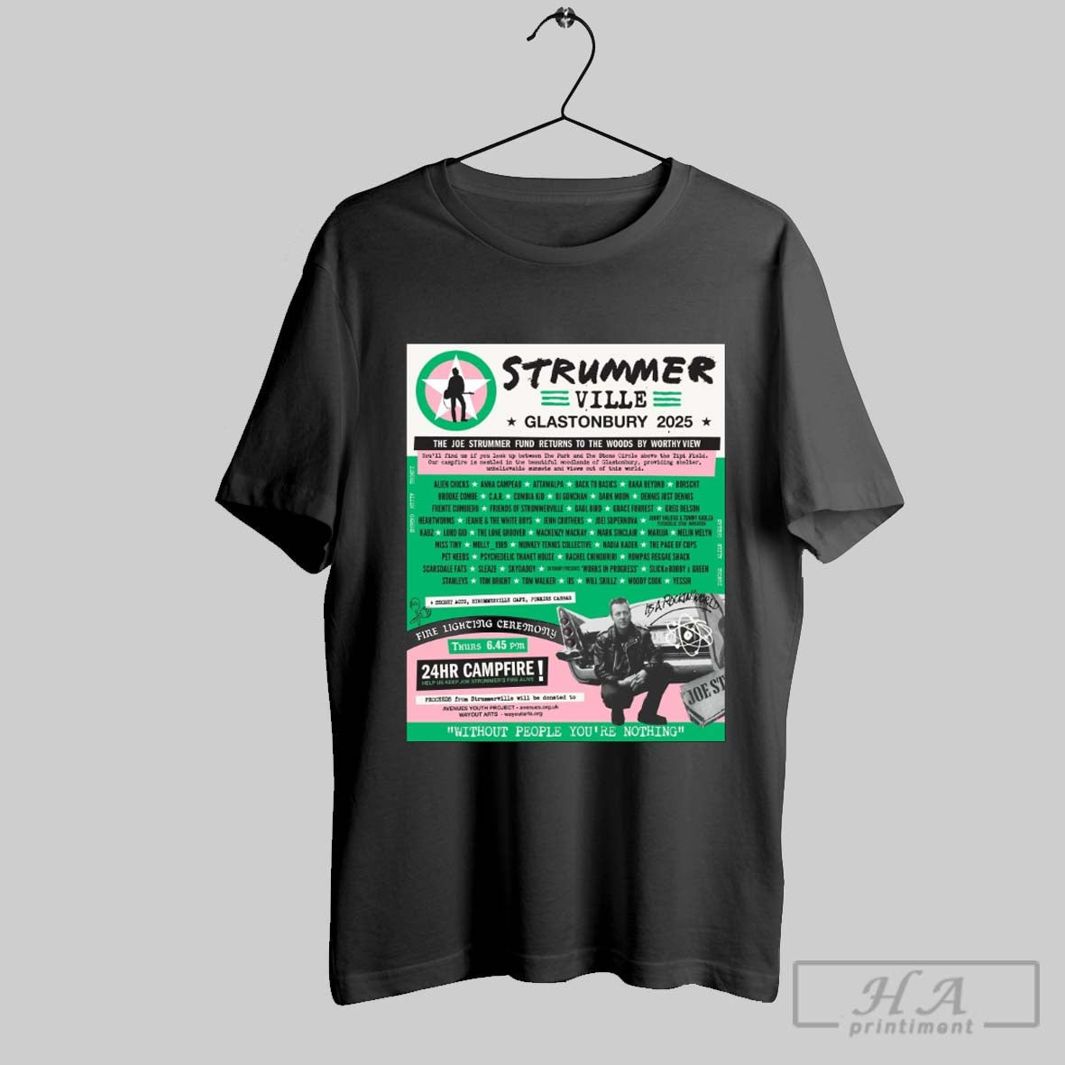 Strummerville Ville Glastonbury 2025 Joe Strummer Fund Returns To