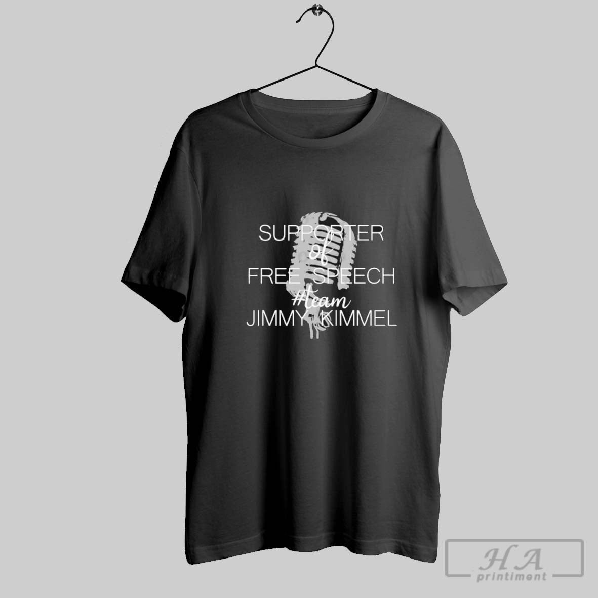 Supporter Free Speech Team Jimmy Kimmel Hoodie Vintage Outfit