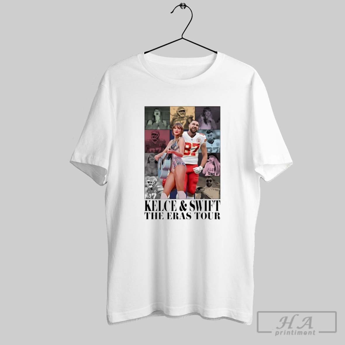 Swift And Travis Kelce Eras Tour Tee Vintage Gift