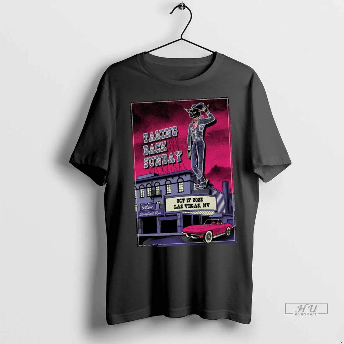 Taking Back Sunday Fontainebleau Las Vegas Nv Oct 17 2025 TShirt