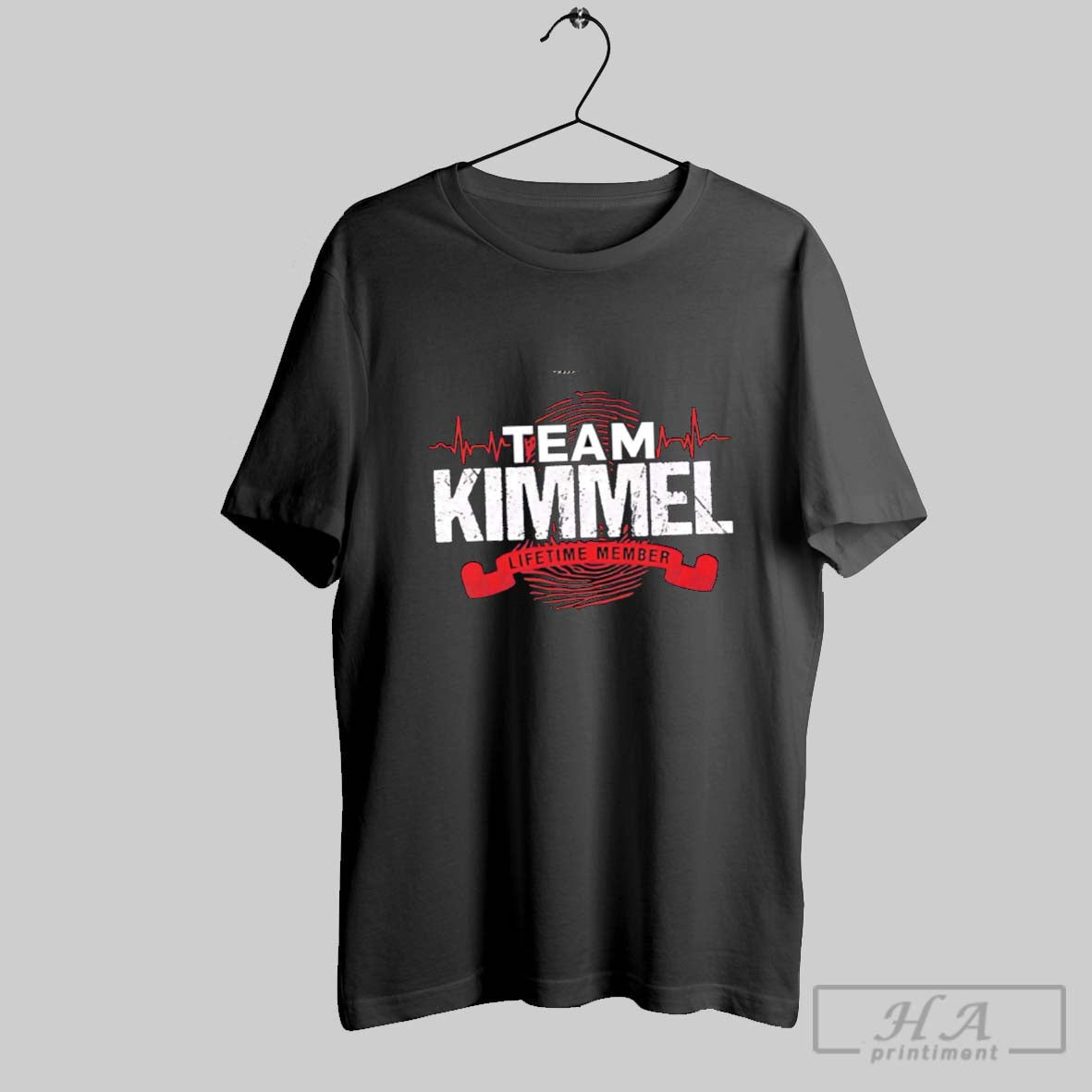 Team Jimmy Kimmel Lifetime Member Tee Modern Collection