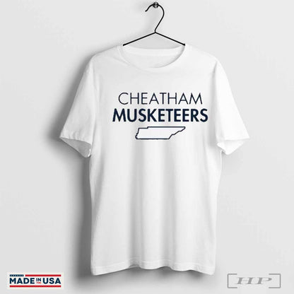 Tennessee Cheatham Musketeers Shirts TShirt Premium Apparel