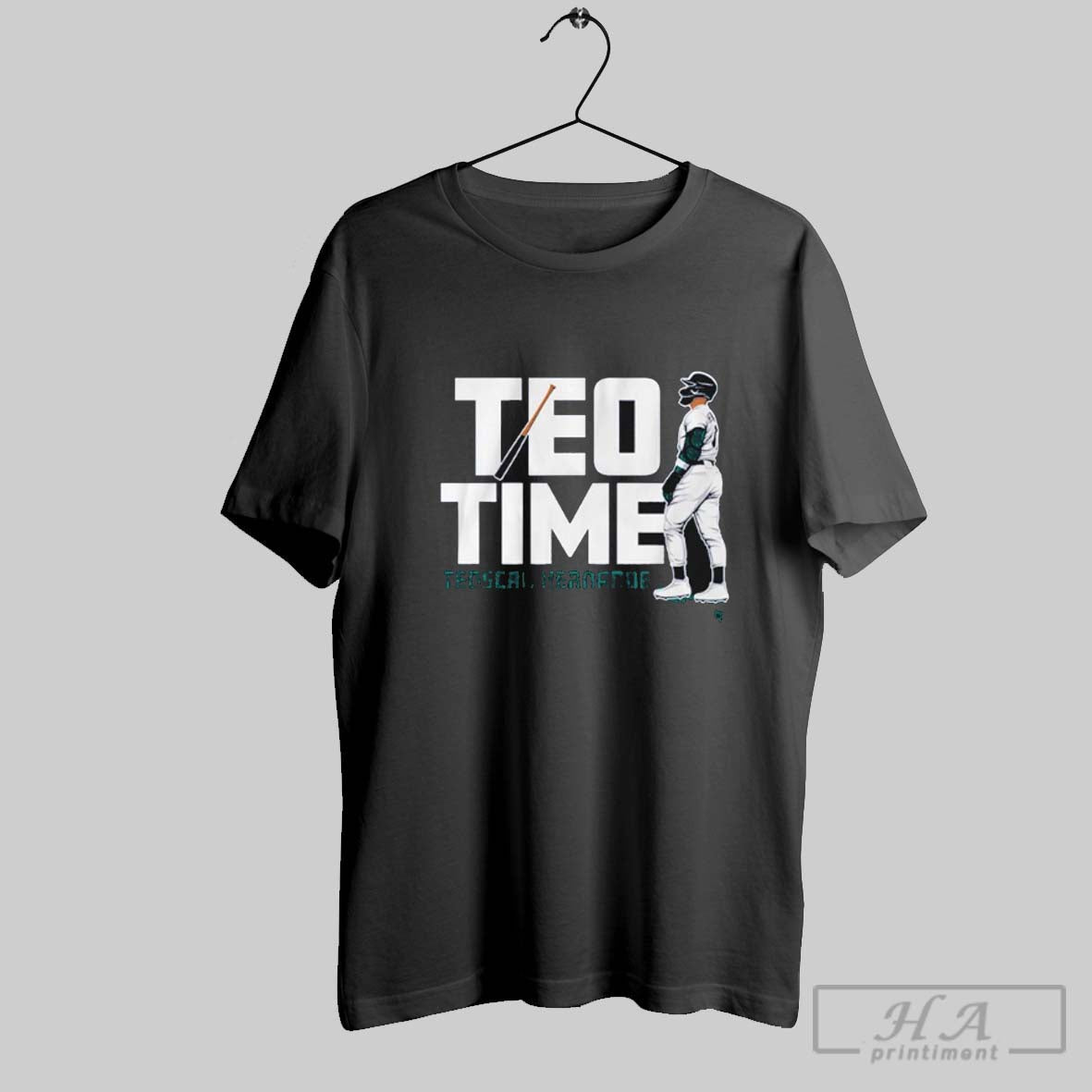 Teoscar Hernandez Teo Time Seattle Mariners TShirt Elegant Outfit
