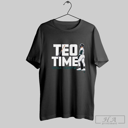 Teoscar Hernandez Teo Time Seattle Mariners TShirt Elegant Outfit