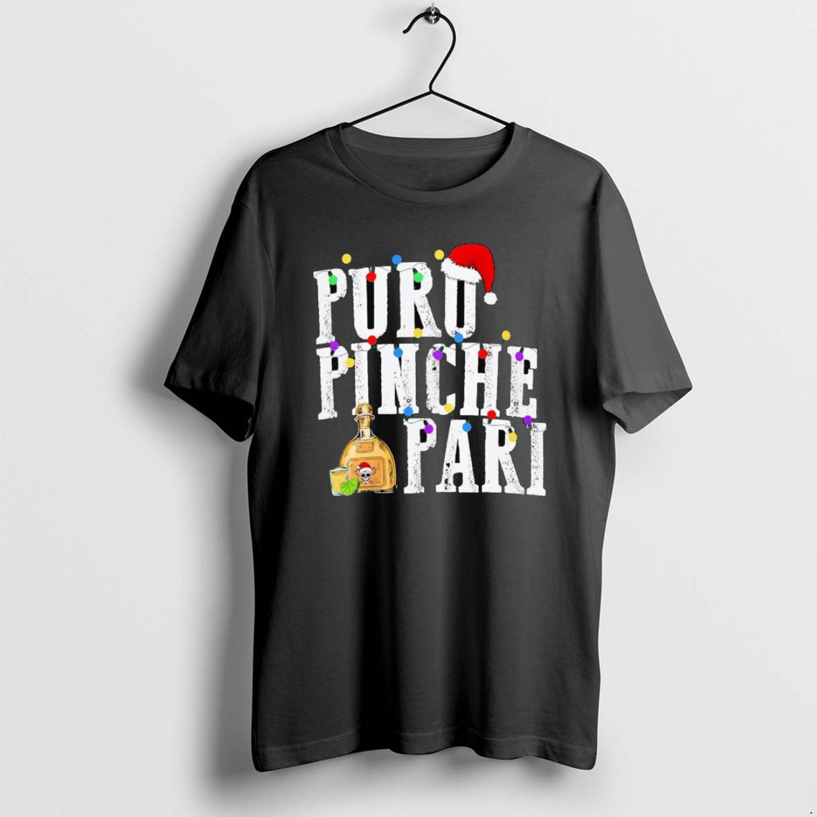 Tequila Puro Pinche Pari Tank Top Retro Style