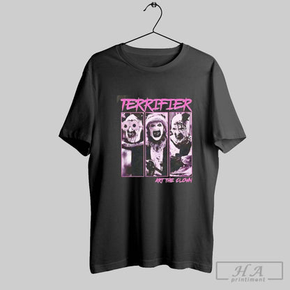 Terrifier Art Clown Scary Horror Characters Halloween Shirt Authentic