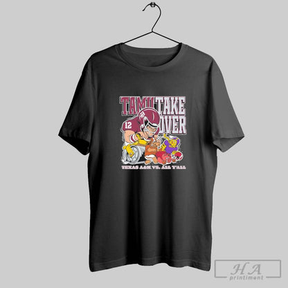 Texas Am Aggies Tamu Takeover Vs All Yall Shirt Retro Apparel