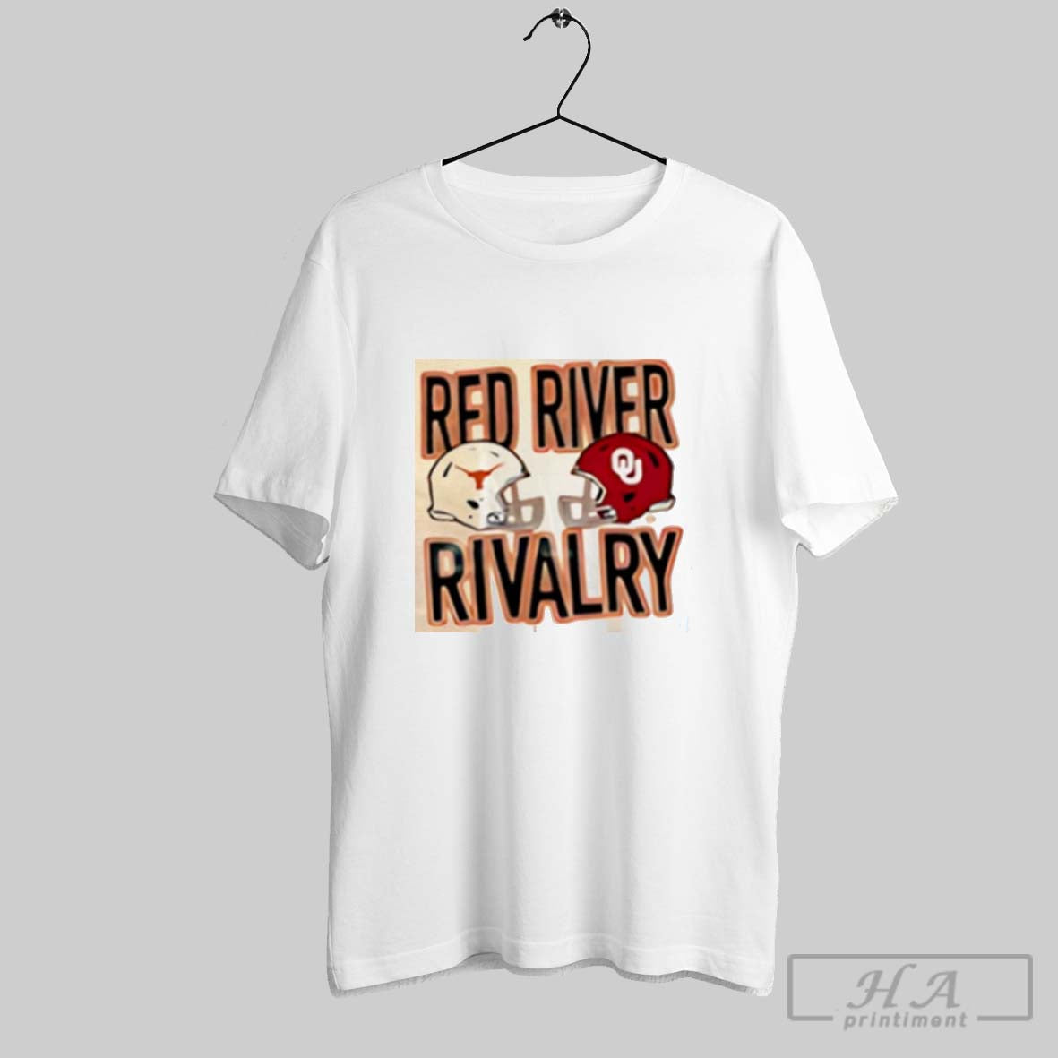 Texas Longhorns Vs Oklahoma Sooners 2025 Red River Rivalry Helmets