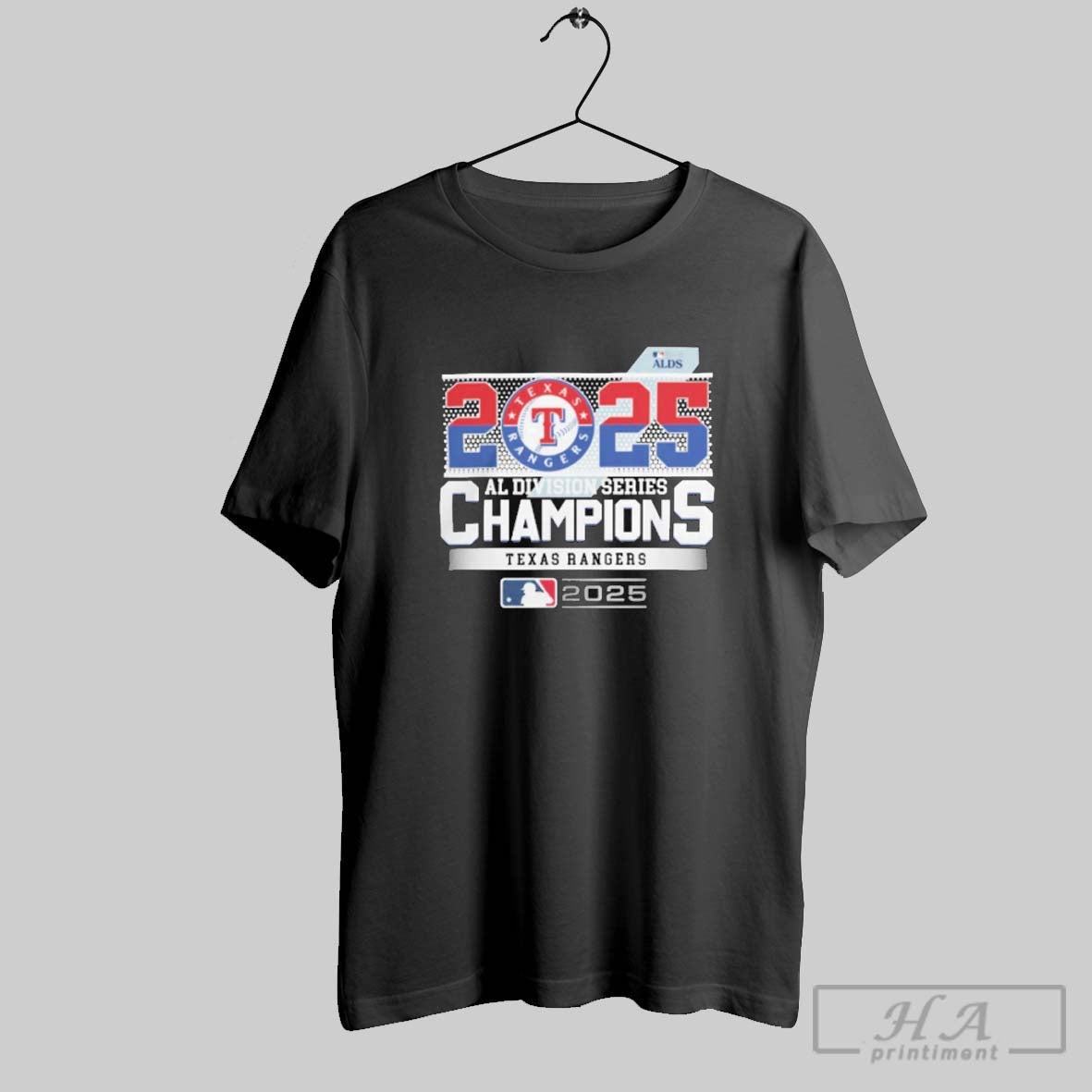 Texas Rangers 2025 Alds Champions Mlb American League Division Series