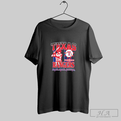 Texas Rangers 2025 Postseason Major League Baseball Playoff Tee