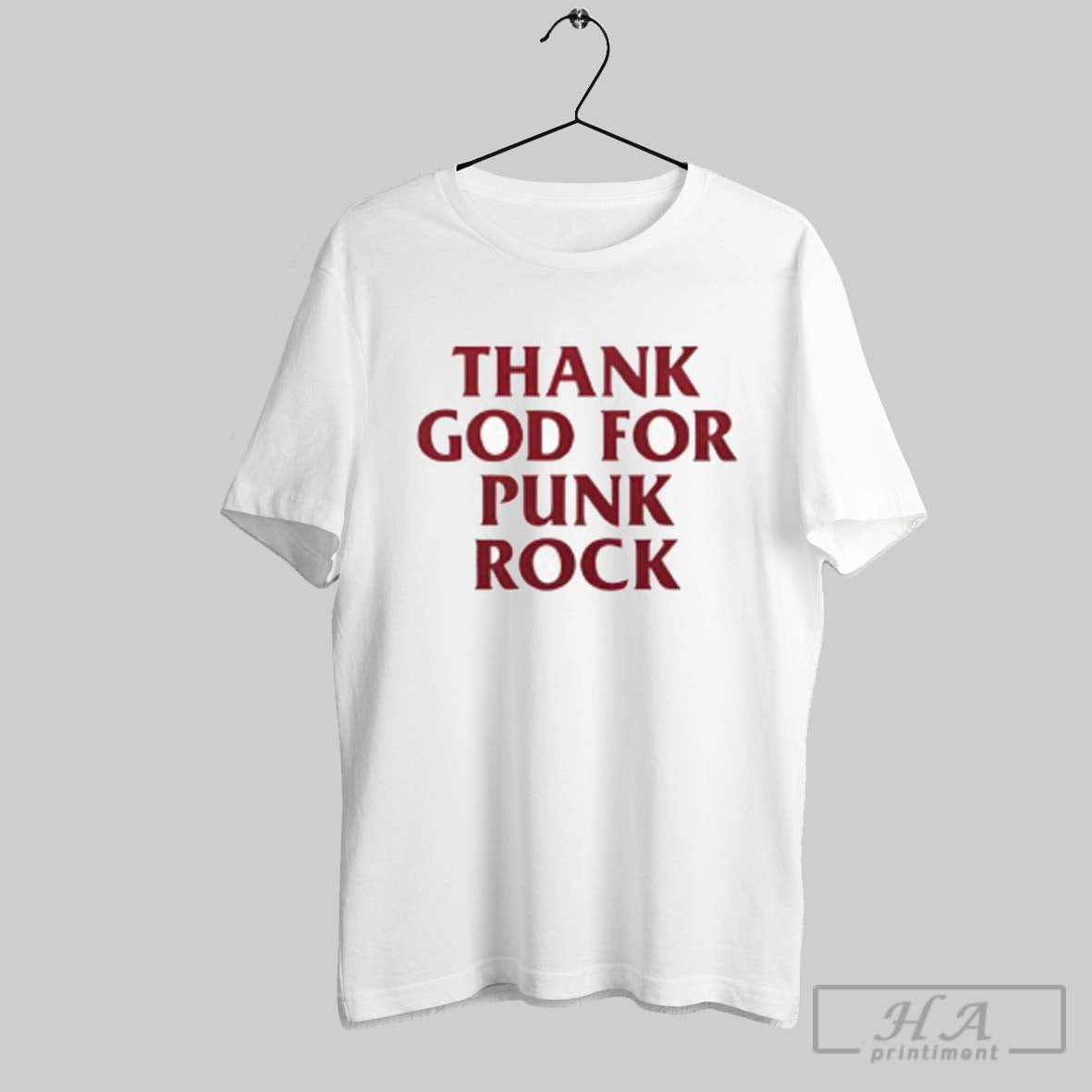 Thank God Punk Rock Ladies Tee Exclusive Merch