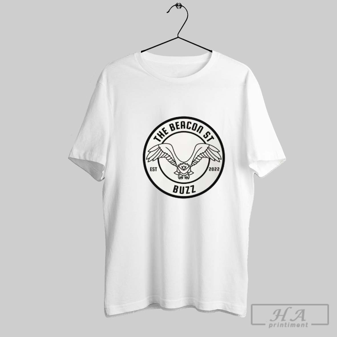 Beacon St Buzz Est 2022 Logo Tank Top Modern Art