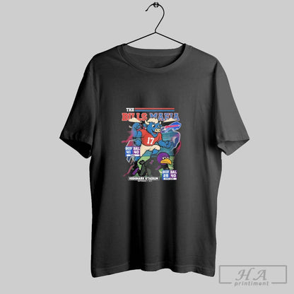 Bills Mafia Buffalo 41 40 Baltimore Final Score Tee Modern Art