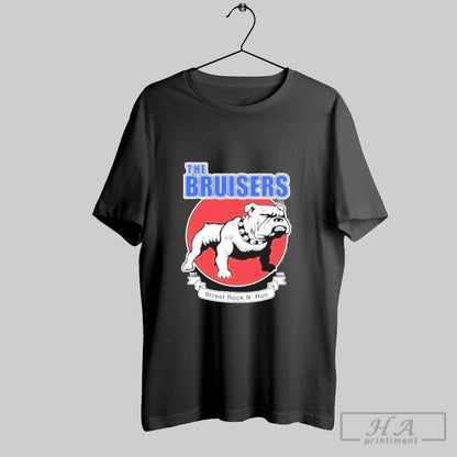 Bruisers Street Rock N Roll Est 1988 Bulldog Sweatshirt Authentic Art