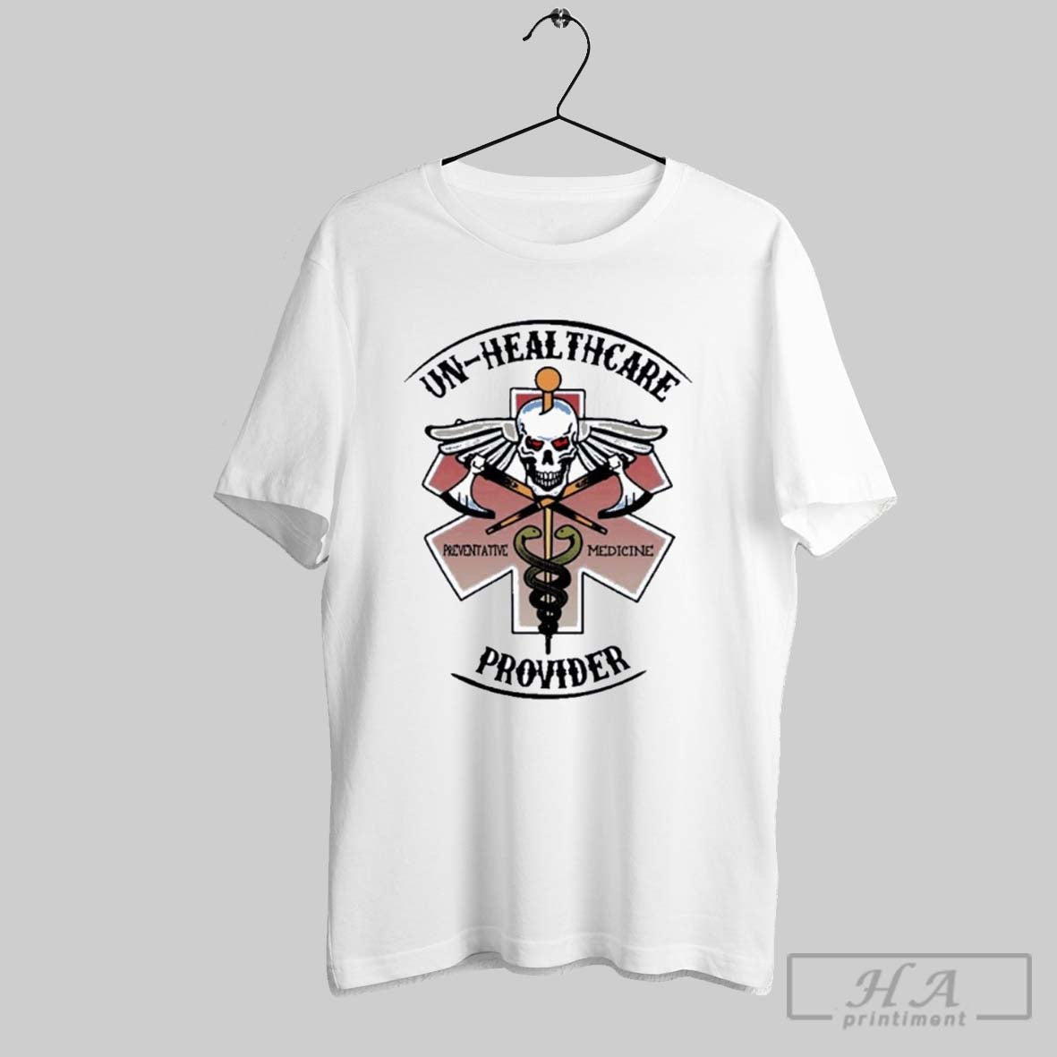 Fat Electrician Unhealthcare Preventive Medicine Tattoo Skull Axes
