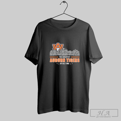 Greatest Auburn Tigers All Time Skyline Names 2025 Sweatshirt Modern