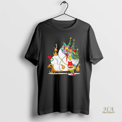 Grinch Max Personalized Square Greeting Card TShirt Trendy Style