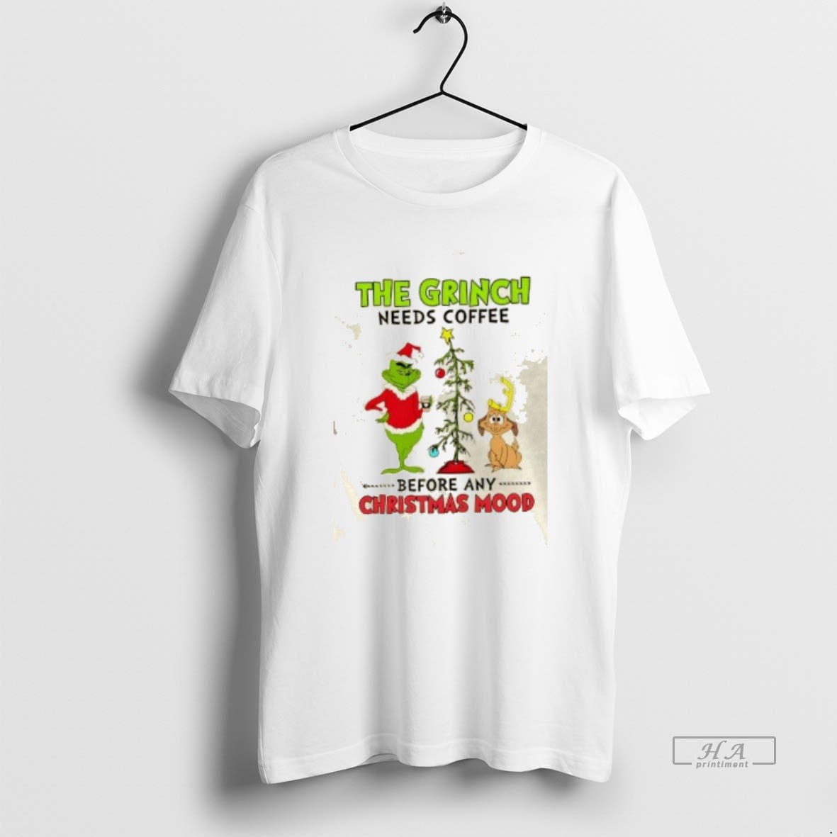 Grinch Needs Coffee Before Any Mood Hoodie Designer Merch