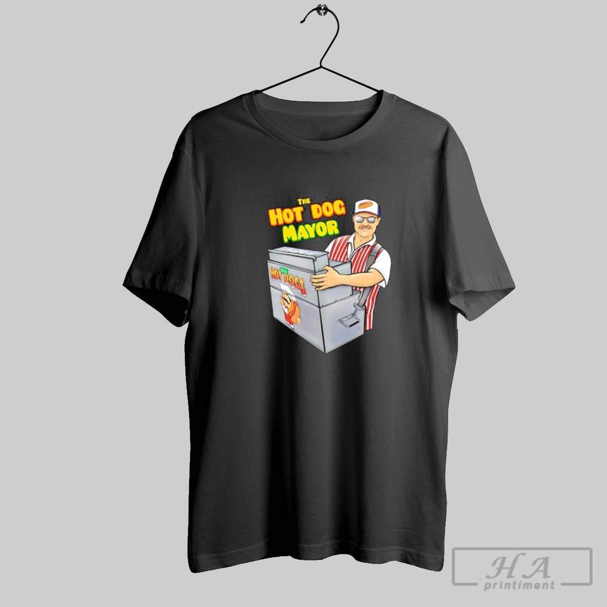 Hot Dog Mayor Tank Top Trendy Art