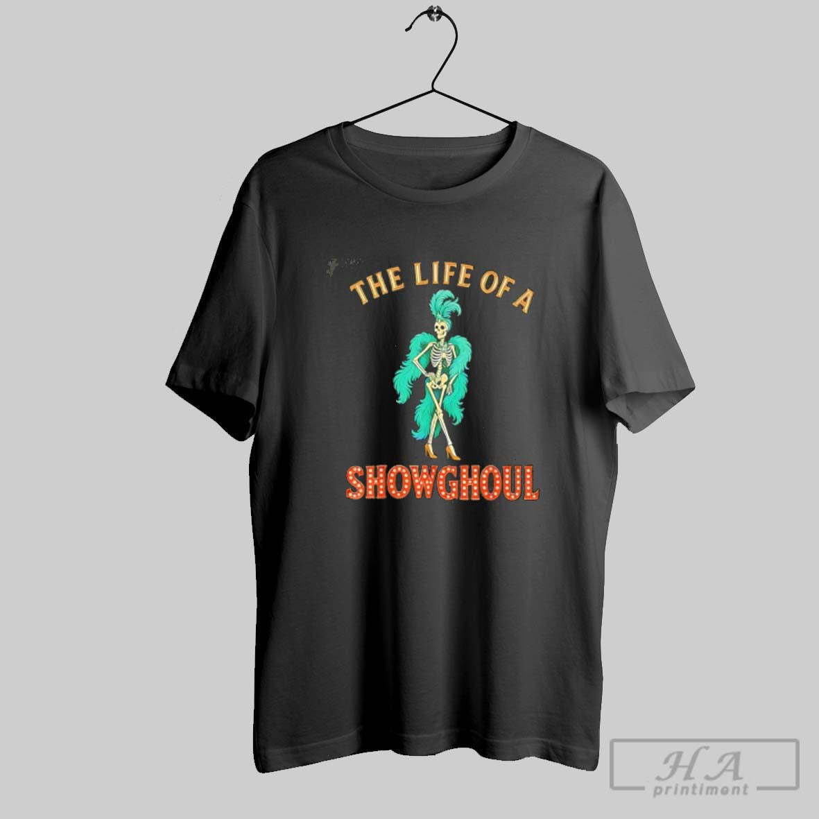 Life Showghoul Halloween Show Skeleton Sweatshirt Unique Apparel
