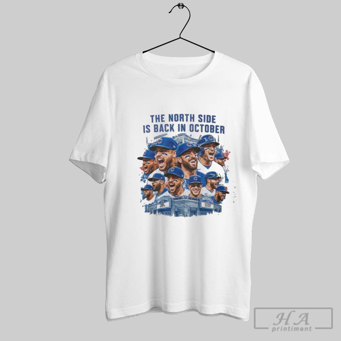 North Side Is Back October Chicago Cubs Players TShirt Exclusive