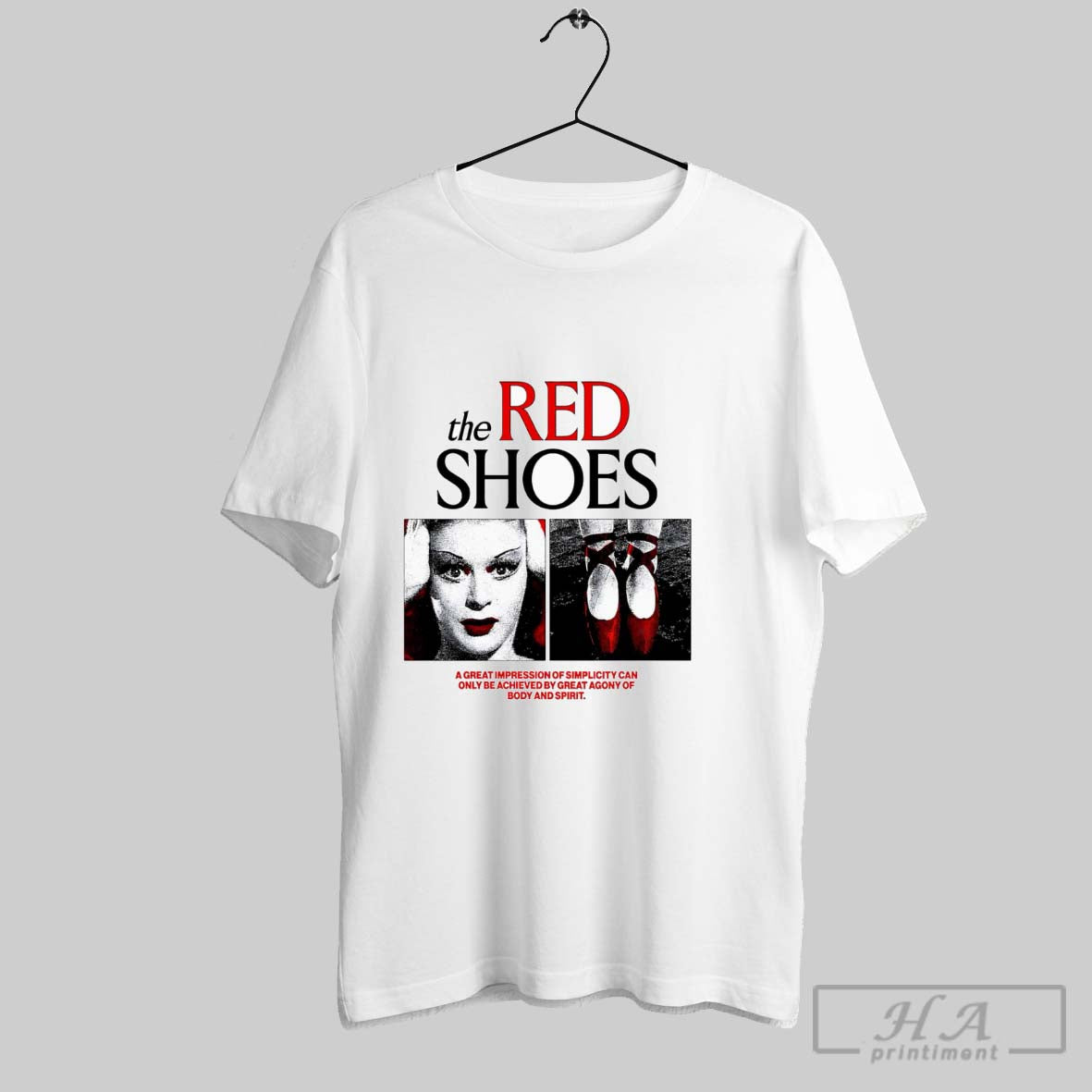 Red Shoes Great Impression Simplicity Can Only Be Achieved Shirt